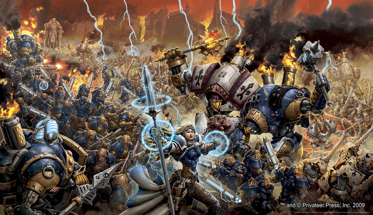 Iron Kingdoms mixes Warhammer's battles with D&D's roleplaying in